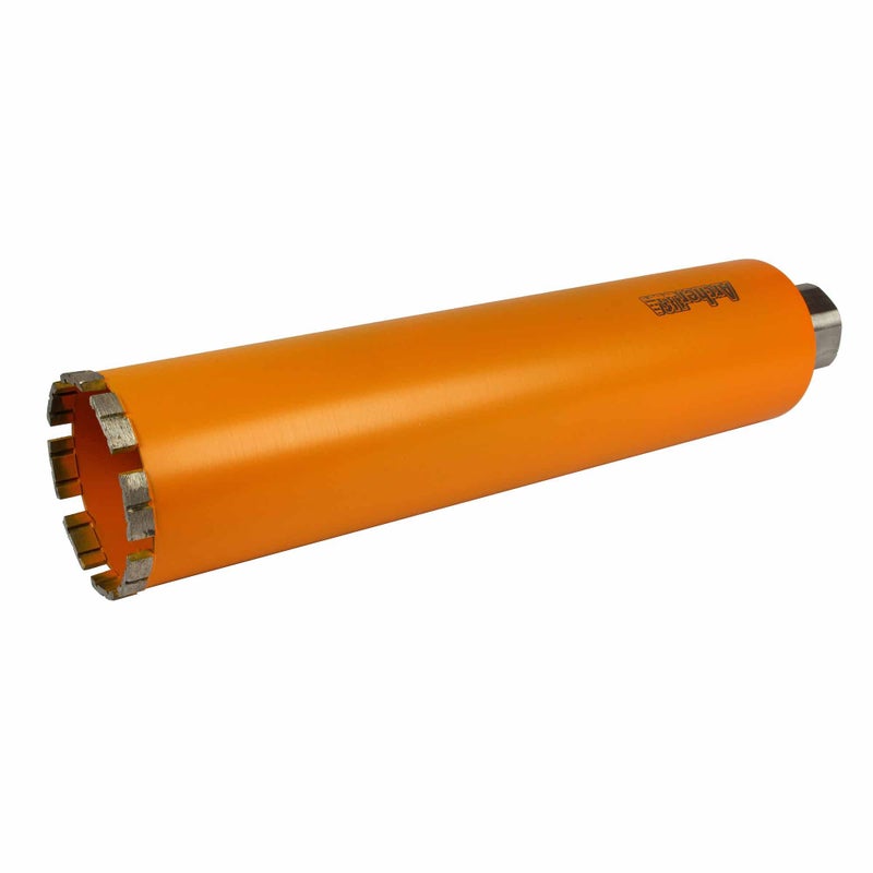 ArcherPro Archer PRO 3-1/2â€ in. Diamond Turbo Core Drill Bit/Hole Saw for Concrete Drilling and Masonry. 14â€ Drill Depth, 1-1/4â€ in. -7 Arbor for Core Drill Stand Rig, Dry and Wet Use - Image 1